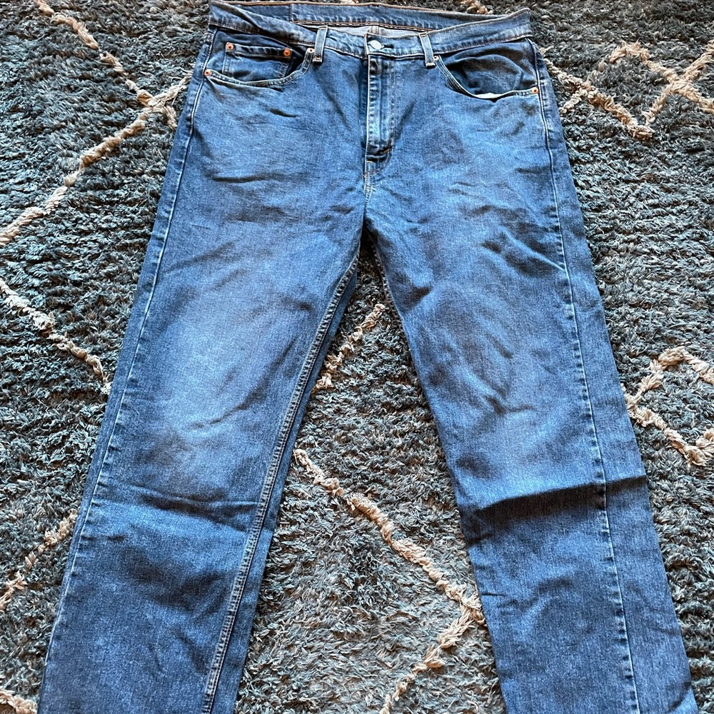 Mens Levi blue jeans